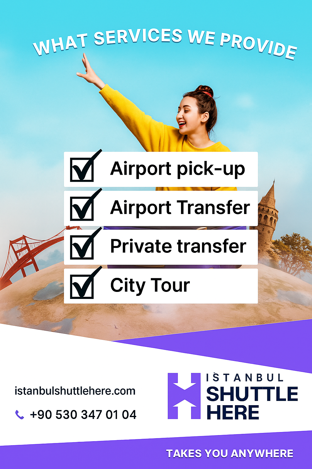 Istanbul Shuttle Here | Affordable, Reliable and Professional Airport Transfer